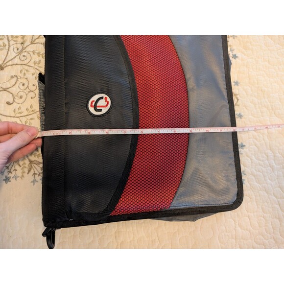 Case it Binder 2-in-1 Zipper Binder, Red/Black, Dual-121-A. Brand New! - Picture 15 of 16